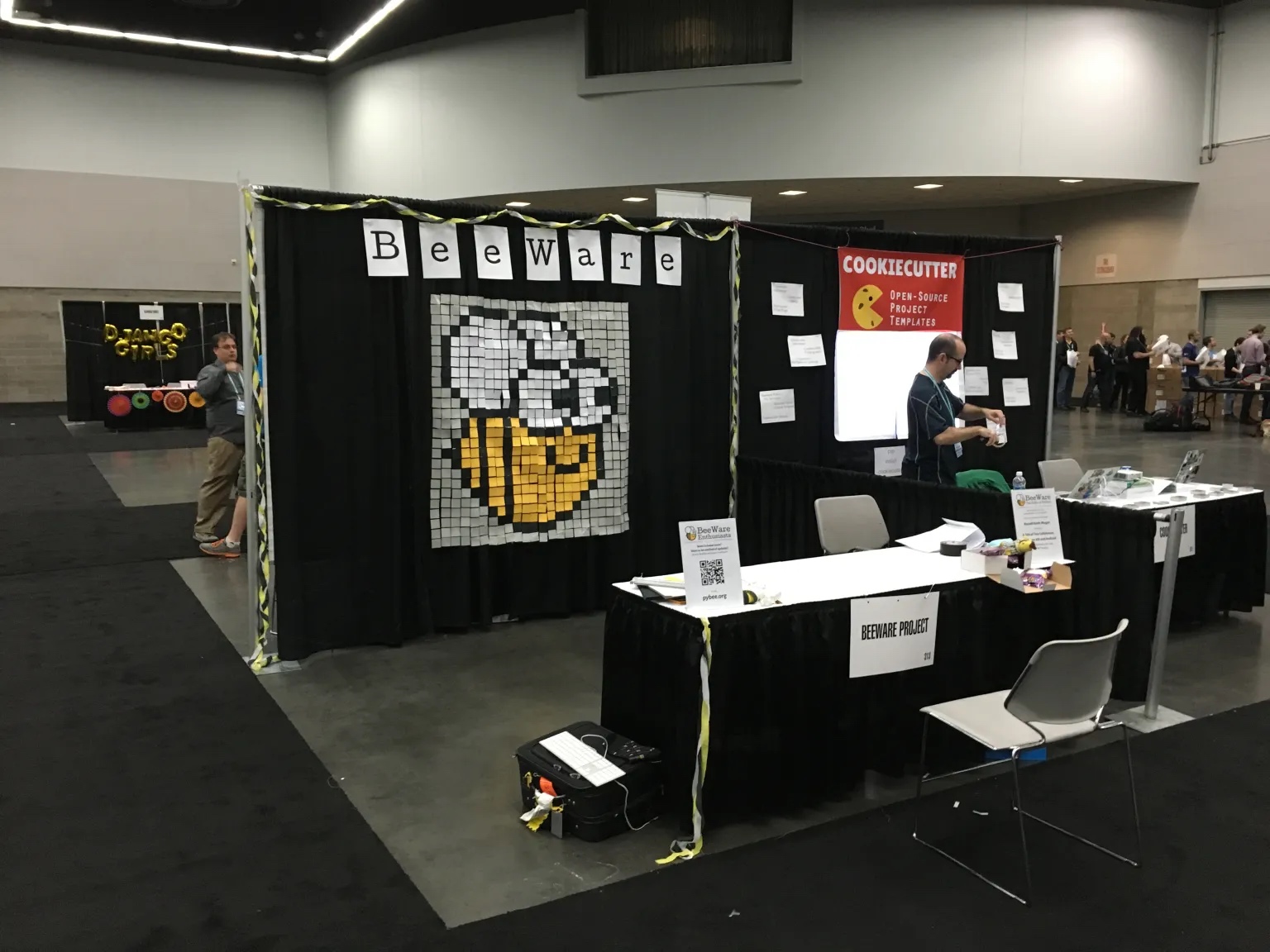 BeeWare booth at PyConUS 2016