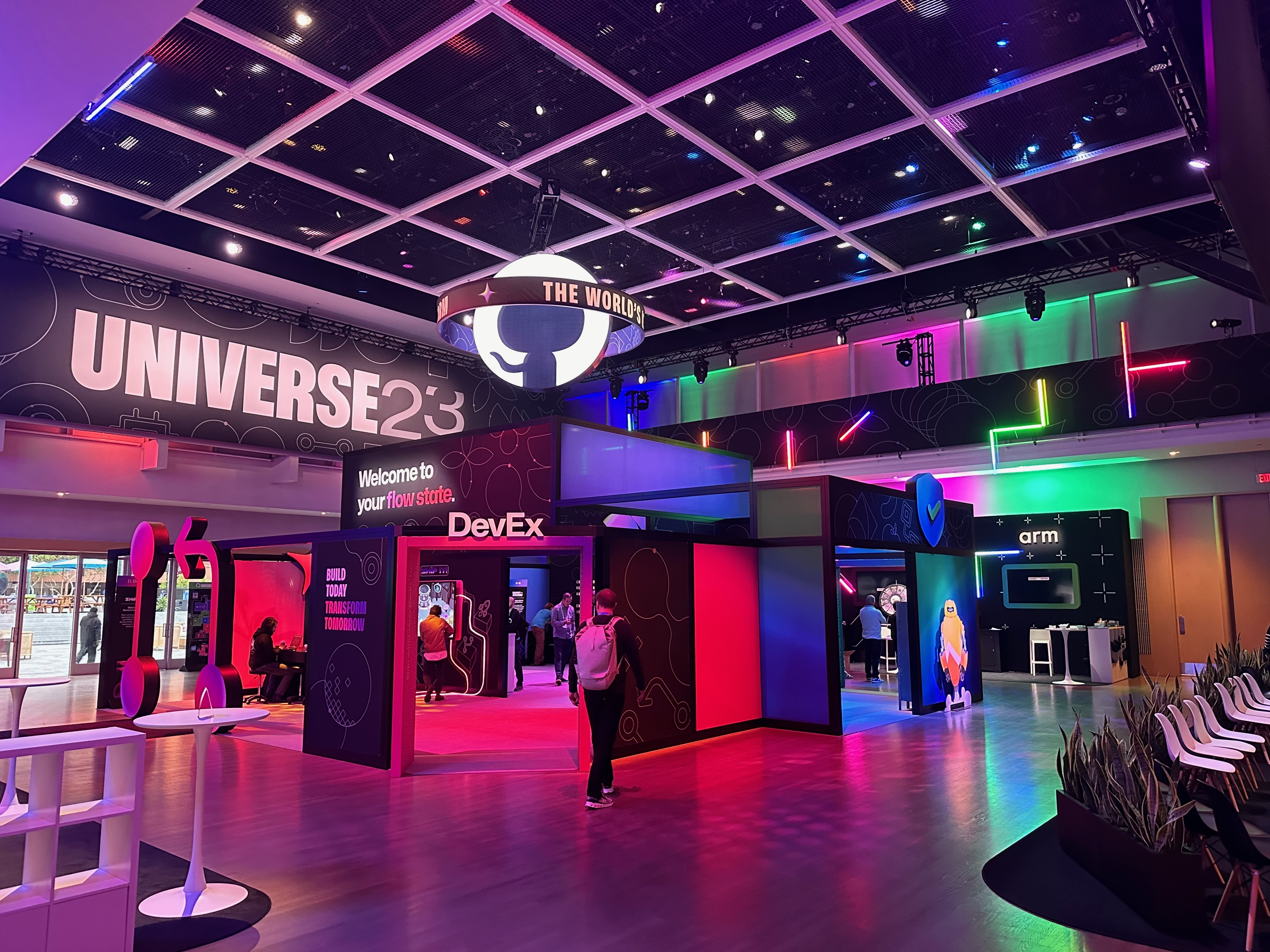 GitHub Universe Set PreStage