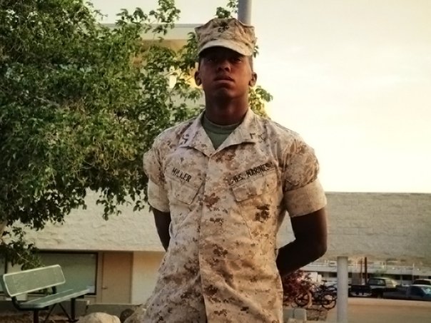 Me in my military days as a Private First Class